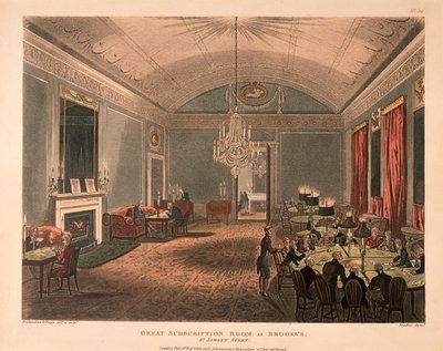 De Grote Abonnementszaal, Brooks