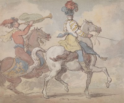 De Heralds door Thomas Rowlandson