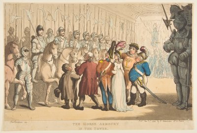 De Wapenrusting in de Toren, 1 januari 1800 door Thomas Rowlandson