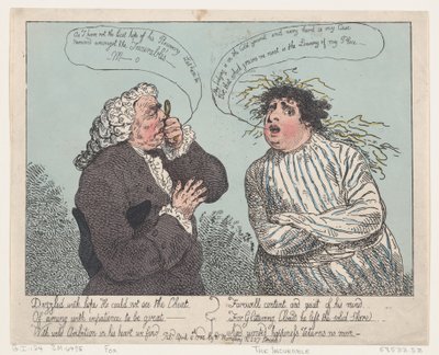 De ongeneeslijke, 4 april 1784 door Thomas Rowlandson