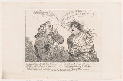 De ongeneeslijke, 4 april 1784 door Thomas Rowlandson