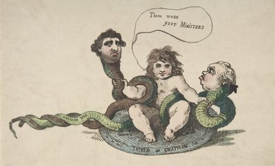 De Jonge Hercules, 3 februari 1784 door Thomas Rowlandson