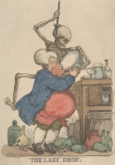 De laatste druppel door Thomas Rowlandson