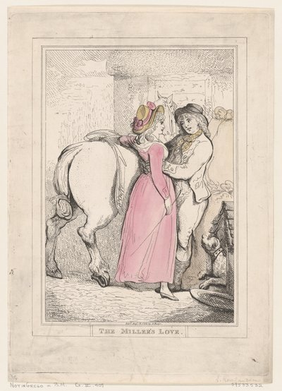 De Liefde van de Molenaar, 18 augustus 1798 door Thomas Rowlandson