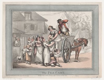 De Erwtenkar, 16 april 1788 door Thomas Rowlandson