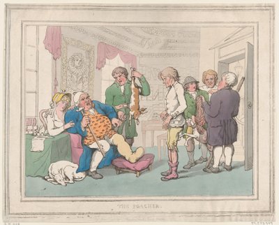 De stroper door Thomas Rowlandson