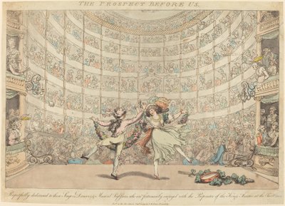 Het vooruitzicht voor ons, nr. 2 door Thomas Rowlandson