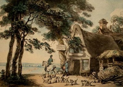 De koninklijke eik door Thomas Rowlandson