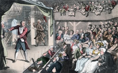 Het podium, illustratie uit 