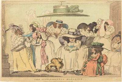 Het aanvullende tijdschrift door Thomas Rowlandson