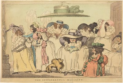 Het aanvullende tijdschrift door Thomas Rowlandson
