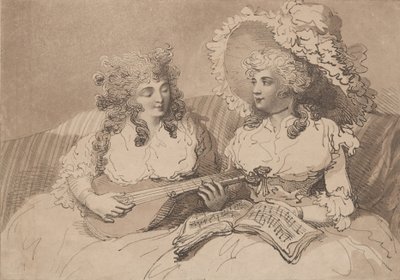 De Sirenen, 10 april 1787 door Thomas Rowlandson