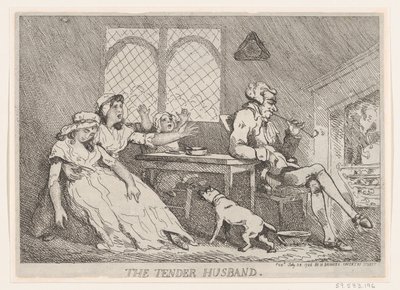 De tedere echtgenoot door Thomas Rowlandson