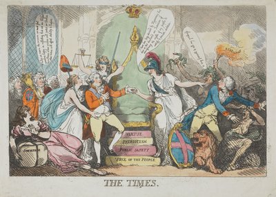 The Times door Thomas Rowlandson