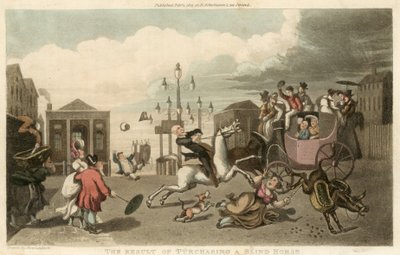 Het Resultaat van het Kopen van een Blinde Paard door Thomas Rowlandson