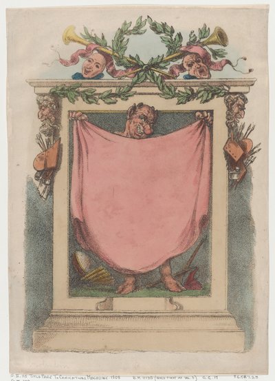 Titelpagina, Rowlandson