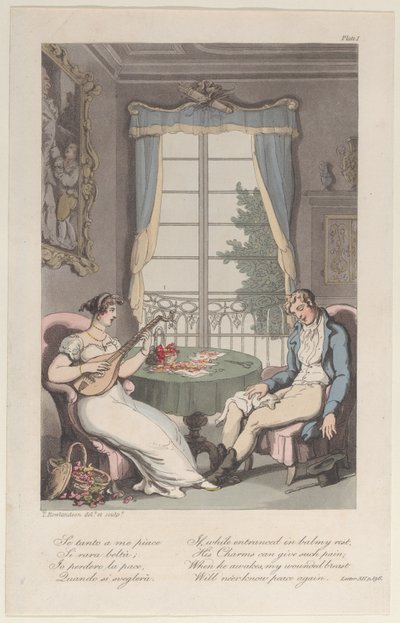 Titelpagina, uit Napels en de Campagna Felice: in een reeks brieven geadresseerd, 1 juni 1815 door Thomas Rowlandson