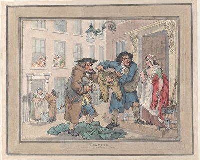 Verkeer door Thomas Rowlandson