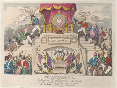 Transparantie: tentoongesteld bij R. Ackermann