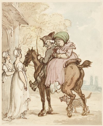 Dominee van Wakefield door Thomas Rowlandson