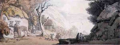 Uitzicht vanaf de kliffen, de Mumbles, Zuid-Wales door Thomas Rowlandson