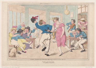 Wapping door Thomas Rowlandson