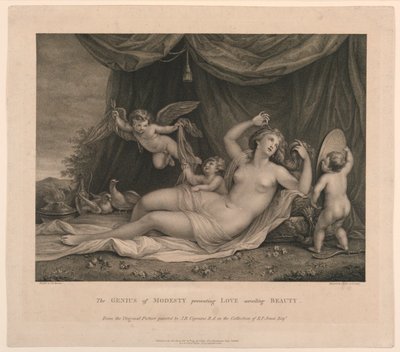 Het Genie van Bescheidenheid Voorkomt dat Liefde Schoonheid Onthult door Thomas Ryder