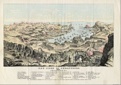 Het beleg van Sebastopol, 1855 door Thomas S. Sinclair