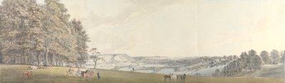 Een Uitzicht op Boxhill vanuit Norbury Park, Surrey door Thomas Sandby