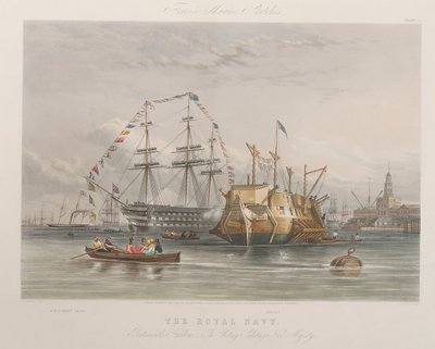De Koninklijke Marine. Portsmouth Haven - de 