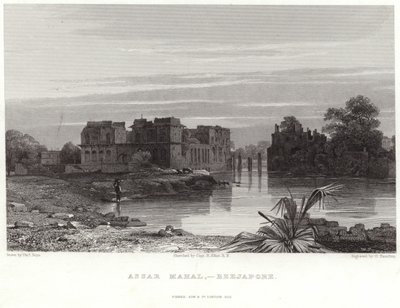 Assar Mahal in Beejapore door Thomas Shotter Boys