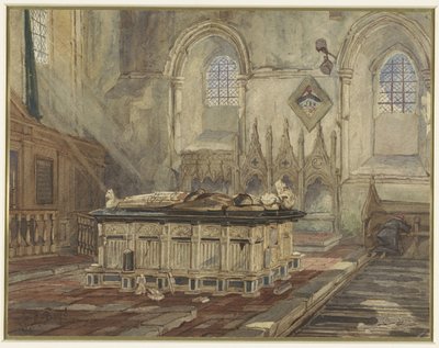 Graftombe van Sir George Broke, Lord Cobham en zijn vrouw Anne door Thomas Shotter Boys