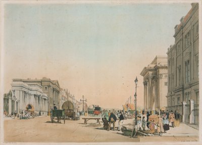 Hyde Park Corner, Londen door Thomas Shotter Boys