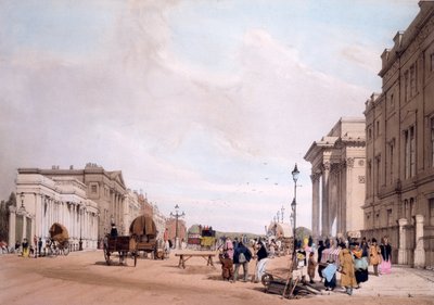 Hyde Park Corner, kijkend naar Piccadilly, uit 