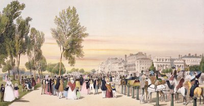 Hyde Park, nabij Grosvenor Gate, uit 