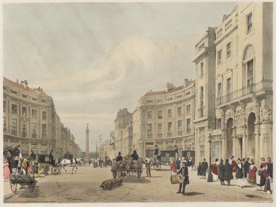 Londen zoals het is: Regent Street, kijkend naar de Duke of York