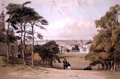Londen vanaf Greenwich, uit 