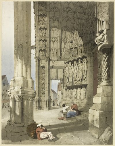 Notre Dame, Chartres door Thomas Shotter Boys