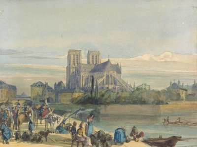 Notre Dame, Parijs door Thomas Shotter Boys