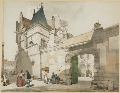 Pittoreske Architectuur in Parijs, Gent, Antwerpen, Rouen, enz. door Thomas Shotter Boys