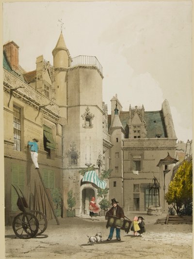 Pittoreske architectuur in Parijs, Gent, Antwerpen, Rouen, enz. door Thomas Shotter Boys