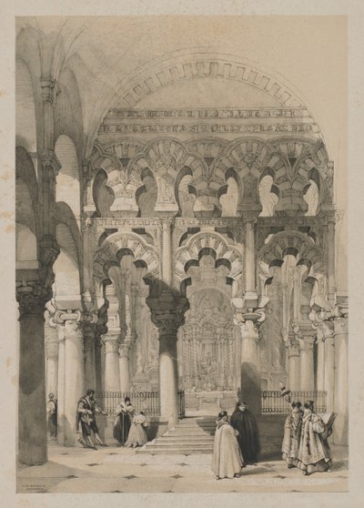 Pittoreske Schetsen in Spanje: De Moskee, Cordova, 1837 door Thomas Shotter Boys