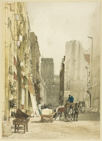 Rue Notre Dame, Parijs door Thomas Shotter Boys