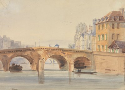 De Pont Neuf door Thomas Shotter Boys