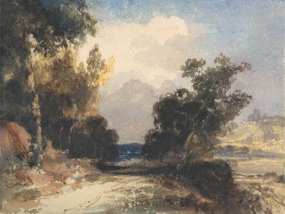 Uitzicht Bij Arundel Kasteel door Thomas Shotter Boys
