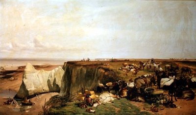 Wachten op huur door Thomas Sidney Cooper