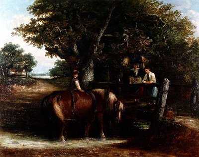 De drinkplaats door Thomas Smythe