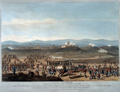 Badajoz tijdens het beleg van juni 1811, plaat 4 uit 