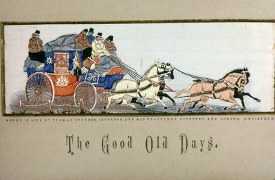 "De goede oude tijd" (Royal Mail Coach)" door Thomas Stevens