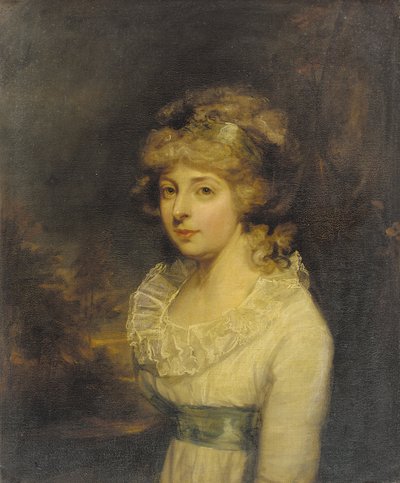 Portret van de eerwaarde Mary Wyndham Bouverie door Thomas Stewart